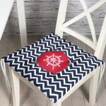 - Pofi-7686-Gorsel - Realhomes Renkli Zemin Üzerinde Geometrik Zikzak Desenli Çapa Dijital Baskılı Modern Pofuduk Sandalye Minderi Realhomes