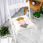 - Pofi-7830-Gorsel-1 - Realhomes Renkli Zemin Üzerinde Renkli Geometrik Desenli Dijital Baskılı Modern Pofuduk Sandalye Minderi Realhomes