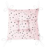 - Pofi-8007-Gorsel-2 - Realhomes  Beyaz Zemin Üzerinde Rengarenk Çiçek Desenli Dijital Baskılı Modern Pofuduk Sandalye Minderi Realhomes