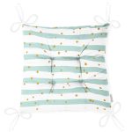 - Pofi-8205-Gorsel-2 - Realhomes  Beyaz Zemin Üzerinde Renkli Puantiyeli Dijital Baskılı Modern Pofuduk Sandalye Minderi Realhomes