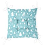 - Pofi-8395-Gorsel-2 - Realhomes  Renkli Zemin Üzerinde Yılbaşı Desenli Dijital Baskılı Modern Pofuduk Sandalye Minderi Realhomes