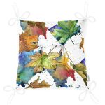 - Pofi-8478-Gorsel-2 - Realhomes Beyaz Zemin Üzerinde Sonbahar Yaprak Desenli Dijital Baskılı Modern Pofuduk Sandalye Minderi Realhomes