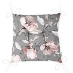 - Pofi-8484-Gorsel-2 - Realhomes  Pastel Zemin Üzerinde Rengarenk Çiçek Desenli Dijital Baskılı Modern Pofuduk Sandalye Minderi Realhomes