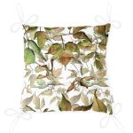 - Pofi-8486-Gorsel-2 - Realhomes  Beyaz Zemin Üzerinde Sonbahar Yaprak Desenli Dijital Baskılı Modern Pofuduk Sandalye Minderi Realhomes