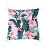 - Pofi-8551-Gorsel-2 - Realhomes Rengarenk Zemin Üzerinde Çiçek Desenli Dijital Baskılı Modern Pofuduk Sandalye Minderi Realhomes