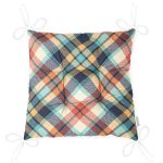 - Pofi-8704-Gorsel-2 - Realhomes Renkli Zemin Üzerinde Pastel Renkli Ekose Desenli Dijital Baskılı Modern Pofuduk Sandalye Minderi Realhomes