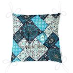 - Pofi-8754-Gorsel-2 - Realhomes Renkli Zemin Üzerinde Geometrik Desenli Dijital Baskılı Modern Pofuduk Sandalye Minderi Realhomes