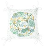 - Pofi-8787-Gorsel-2 - Realhomes Beyaz Zemin Üzerinde Deniz Yıldızı Desenli Dijital Baskılı Modern Pofuduk Sandalye Minderi Realhomes