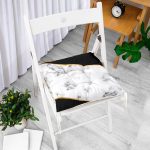 - Pofi-8902-Gorsel-1 - Realhomes Renkli Geometrik Desenli Mermer Motifli Dijital Baskılı Modern Pofuduk Sandalye Minderi Realhomes