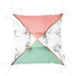 - Pofi-8912-Gorsel-2 - Realhomes  Renkli Geometrik Desenli Mermer Motifli Dijital Baskılı Modern Pofuduk Sandalye Minderi Realhomes