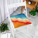 - Pofi-8935-Gorsel-1 - Realhomes Zikzak Motifli Özel Tasarım Dijital Baskılı Modern Pofuduk Sandalye Minderi Realhomes