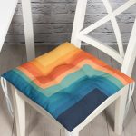 - Pofi-8964-Gorsel - Realhomes  Geometrik Desenli Özel Tasarım Dijital Baskılı Modern Pofuduk Sandalye Minderi Realhomes