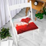 - Pofi-92-Gorsel-1 - Realhomes  Kalpten Ağaç Desenli Dijital Baskılı Modern Pofuduk Sandalye Minderi Realhomes