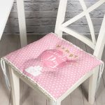 Sevgililer Günü Temalı Özel Tasarım Dijital Baskılı Modern Pofuduk Sandalye Minderi Realhomes