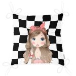 - Pofi-9294-Gorsel-2 - Realhomes Dama Zeminli Fashion Girl Tasarımlı Dijital Baskılı Modern Pofuduk Sandalye Minderi Realhomes