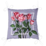 - Pofi-9360-Gorsel-2 - Realhomes Özel Tasarım Gül Tasarımlı Dijital Baskılı Modern Pofuduk Sandalye Minderi Realhomes