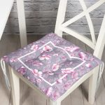 - Pofi-9364-Gorsel - Realhomes Özel Tasarım Gül Tasarımlı Dijital Baskılı Modern Pofuduk Sandalye Minderi Realhomes