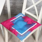 - Pofi-9365-Gorsel - Realhomes Özel Tasarım Gül Tasarımlı Dijital Baskılı Modern Pofuduk Sandalye Minderi Realhomes