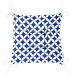 - Pofi-9399-Gorsel-2 - Realhomes  Lacivert Geometrik Çizimli Dijital Baskılı Modern Pofuduk Sandalye Minderi Realhomes