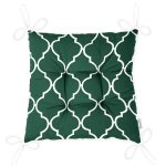 - Pofi-9401-Gorsel-2 - Realhomes Yeşil Ogea Desenli Dijital Baskılı Modern Pofuduk Sandalye Minderi Realhomes