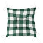 - Pofi-9411-Gorsel-2 - Realhomes  Yeşil Ekose Tasarımlı Dijital Baskılı Modern Pofuduk Sandalye Minderi Realhomes