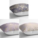 - Rh-K3luset327-1 - Realhomes 3'lü Gold Detaylı Mermer Desenli Modern Yastık Kırlent Kılıf Seti Realhomes