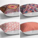 - Rh-K4luSet269-1 - Realhomes  Realhomes Dijital Baskılı Dekoratif 4'lü Yastık Kırlent Kılıfı Realhomes