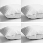 - Rh-K4lusetBeyaz-1 - Realhomes 4'lü Düz Beyaz Baskısız Nakışlık-İşlemelik-Makrome Yastık Kırlent Kılıfı Seti Realhomes