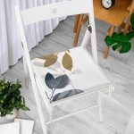 - Frm-10006-Ozel-Tasarim-Yaprak-Motifli-Dijital-Baskili-Modern-Fermuarli-Sandalye-Minderi - Realhomes Özel Tasarım Yaprak Motifli Dijital Baskılı Modern Fermuarlı Sandalye Minderi Realhomes