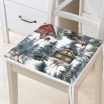 - Frm-10123-Bag-Evi-Tasarimli-Kis-Temali-Dijital-Baskili-Fermuarli-Sandalye-Minderi - Realhomes Bağ Evi Tasarımlı Kış Temalı Dijital Baskılı Fermuarlı Sandalye Minderi Realhomes