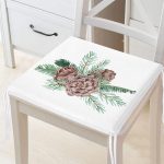 - Frm-10155-Kozalak-Cizimli-Cristmas-Temali-Dijital-Baskili-Fermuarli-Sandalye-Minderi - Realhomes  Kozalak Çizimli Cristmas Temalı Dijital Baskılı Fermuarlı Sandalye Minderi Realhomes