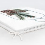 Özel Tasarım Christmas Temalı Dijital Baskılı Fermuarlı Sandalye Minderi Realhomes