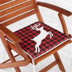 - Frm-10196-Ekose-Zemin-Geyik-Tasarimli-Dijital-Baskili-Fermuarli-Sandalye-Minderi-1 - Realhomes Ekose Zemin Geyik Tasarımlı Dijital Baskılı Fermuarlı Sandalye Minderi Realhomes