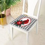 - Frm-10205-Gri-Ekose-Zemin-Kirmizi-Kus-Tasarimli-Dijital-Baskili-Modern-Fermuarli-Sandalye-Minderi-3 - Realhomes Gri Ekose Zemin & Kırmızı Kuş Tasarımlı Dijital Baskılı Modern Fermuarlı Sandalye Minderi Realhomes