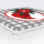 - Frm-10205-Gri-Ekose-Zemin-Kirmizi-Kus-Tasarimli-Dijital-Baskili-Modern-Fermuarli-Sandalye-Minderi-5 - Realhomes Gri Ekose Zemin & Kırmızı Kuş Tasarımlı Dijital Baskılı Modern Fermuarlı Sandalye Minderi Realhomes