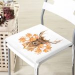 - Frm-10324-Gold-Yaprak-Detayli-Geyik-Tasarimli-Dijital-Baskili-Fermuarli-Sandalye-Minderi - Realhomes Gold Yaprak Detaylı Geyik Tasarımlı Dijital Baskılı Fermuarlı Sandalye Minderi Realhomes