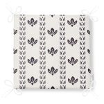 İskandinav Desenli Etnik Tasarımlı Dijital Baskılı Fermuarlı Sandalye Minderi Realhomes