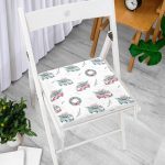 - Frm-10360-Christmas-Temali-Araba-Tasarimli-Dijital-Baskili-Fermuarli-Sandalye-Minderi - Realhomes Christmas Temalı Araba Tasarımlı Dijital Baskılı Fermuarlı Sandalye Minderi Realhomes