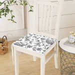 - Frm-10425-Karakalem-Cicek-Desenli-Dijital-Baskili-Modern-Fermuarli-Sandalye-Minderi-3 - Realhomes Karakalem Çiçek Desenli Dijital Baskılı Modern Fermuarlı Sandalye Minderi Realhomes