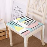 - Frm-2054-Modern-Geometrik-Sekiller-Fermuarli-Sandalye-Minderi - Realhomes Modern Geometrik Şekiller Fermuarlı Sandalye Minderi Realhomes