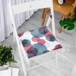 - Frm-2058-Realhomes-Renkli-Yuvarlak-Desenli-Fermuarli-Sandalye-Minderi-2 - Realhomes Realhomes Renkli Yuvarlak Desenli Fermuarlı Sandalye Minderi Realhomes