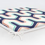 Realhomes Dijital Baskılı Özel Tasarım Fermuarlı Sandalye Minderi Realhomes