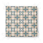 Geometrik Motifli Dijital Baskılı Fermuarlı Sandalye Minderi Realhomes