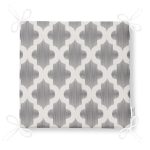 Özel Tasarım Ogea Desenli Dijital Baskılı Modern Fermuarlı Sandalye Minderi Realhomes