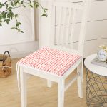 Modern Sulu Boya Desenli Dijital Baskılı Fermuarlı Sandalye Minderi Realhomes