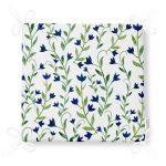 Özel Tasarım Çiçek Desenli Dijital Baskılı Modern Fermuarlı Sandalye Minderi Realhomes