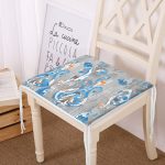 Modern Çini Temalı Dijital Baskılı Modern Fermuarlı Sandalye Minderi Realhomes