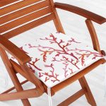 Yosun Desenli Dijital Baskılı Fermuarlı Sandalye Minderi Realhomes