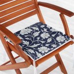 - Frm-2318-Lacivert-Zeminli-Cicek-Motifli-Dijital-Baskili-Fermuarli-Sandalye-Minderi-1 - Realhomes Lacivert Zeminli Çiçek Motifli Dijital Baskılı Fermuarlı Sandalye Minderi Realhomes