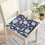 - Frm-2318-Lacivert-Zeminli-Cicek-Motifli-Dijital-Baskili-Fermuarli-Sandalye-Minderi-2 - Realhomes Lacivert Zeminli Çiçek Motifli Dijital Baskılı Fermuarlı Sandalye Minderi Realhomes